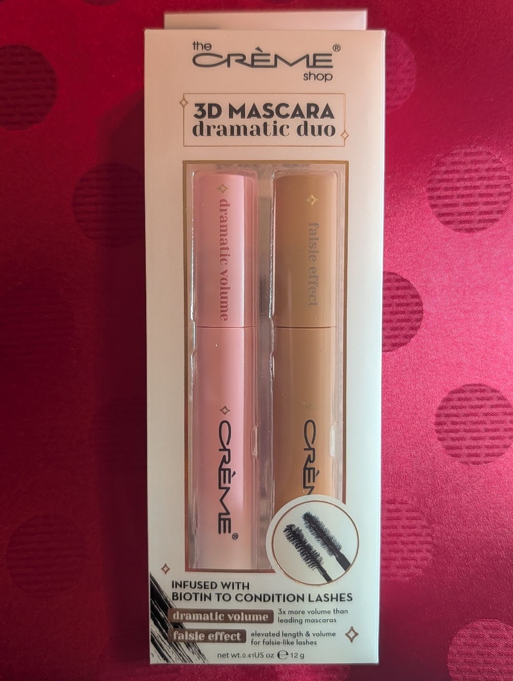 3D Mascara Dramatic Duo Dramatic Volume And Falsie Effect Waterproof Mascara 🆕